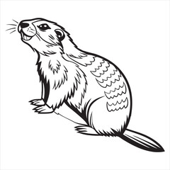 olympic-marmot-vector
