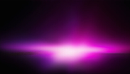 Obraz premium Abstract Magenta purple pink light ultraviolet defocused radiance soft texture on dark black empty space background. Neon blur glow. Color light overlay. With space for text.