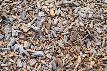 Natural Wood Chips for Landscaping and Garden Use