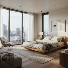 interior of a hotel room