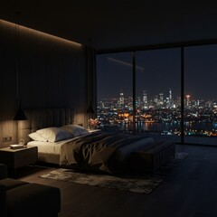 interior of a hotel room