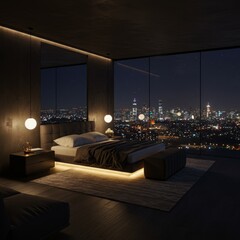 interior of a hotel room