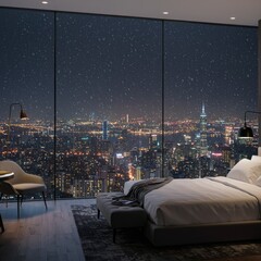 interior of a hotel room