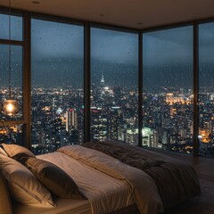 interior of a hotel room