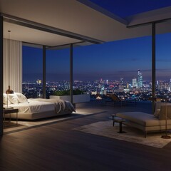interior of a hotel room