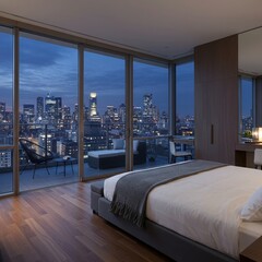 interior of a hotel room