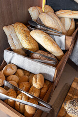 assortment of bread