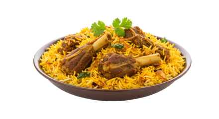 Authentic Ambur Mutton Biryani with Aromatic Spices