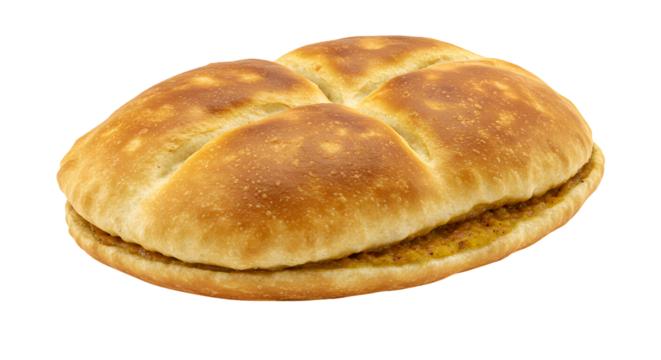 Stuffed Amritsari Kulcha with Butter and Herbs