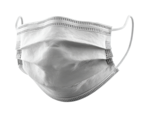 Health precautions amid pandemic global face mask medical safety, isolated on transparent background, png