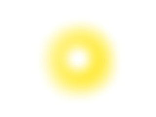 Sunburst overlay with radiant yellow rays and a glowing radial light effect on a transparent background. 