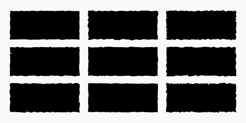 Grid of textured black rectangles.
