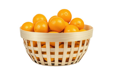 Golden Berries in Rustic Basket: A collection of vibrant golden berries are nestled within a rustic woven basket, showcasing the allure of fresh and natural food.