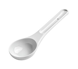 Bright kitchenware top-down cooking action with white spoon