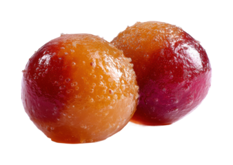 Delicious juicy plums kitchen food