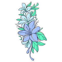 Flowers Illustration Element Decoration Art