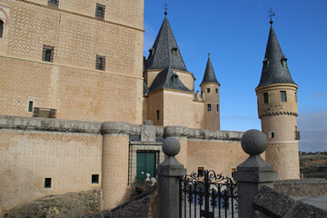 old palace (alcazar) in segovia in spain  © frdric