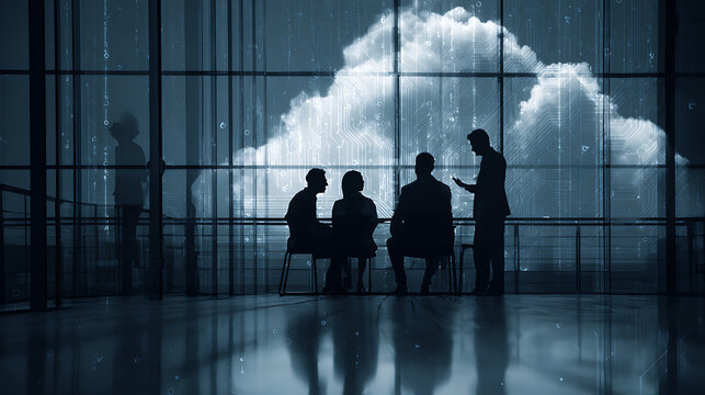 IT professionals discussing the importance of cloud security (3)