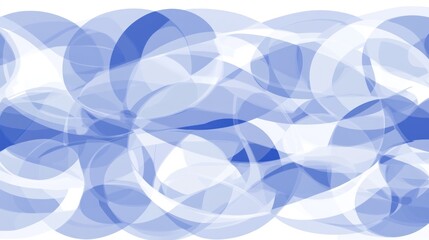 Abstract background with overlapping blue circles creating a dreamy effect
