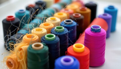 fibers undergo conditioning treatments during preparation to improve elasticity and strength enabling production of durable threads suitable for demanding industrial sewing applications.