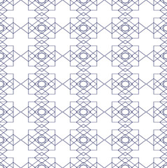 two-tone geometric beads pattern, monaco, lattice