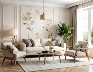 Cozy living room interior