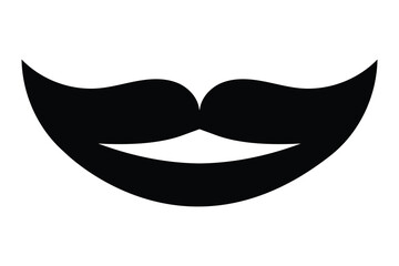 lip icon, flat style lip icon.