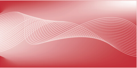 AModern red gradient background with abstract white wave lines, ideal for business, presentation, or technology-themed designs.