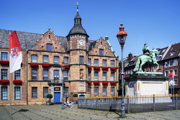 Fototapeta premium Düsseldorf, Rathaus