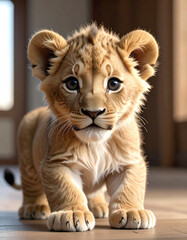 Obraz premium leones, animal, leona, felinos, fauna, mamífero, cachorro, depredador, felíno, inhospitalario, naturaleza, safari