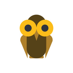 Owl Logo Vector Icon Template Illustration