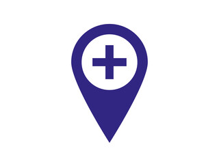 hospital map icon