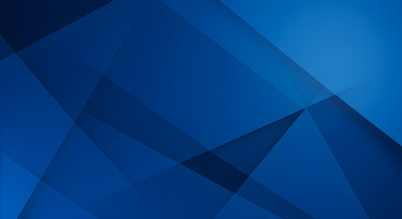 Modern Abstract Blue Geometric Shapes Background