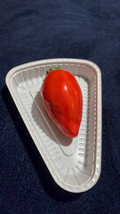 Brazilian sweet strawberry of love - morango do amor em uma embalagem