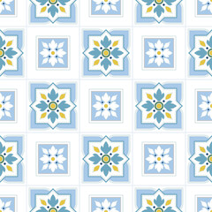 Tile pattern vector