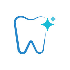Tooth Logo Vector Icon Template Illustration