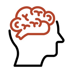 THINKING PROCESS Mental Health Awareness Concept