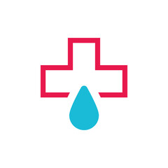 Medical Logo Vector Icon Template Illustration