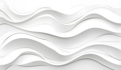 Fototapeta premium White background with a topographic line pattern, a simple and minimalist design
