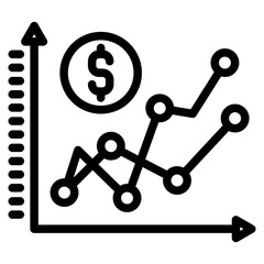 profit analysis icon