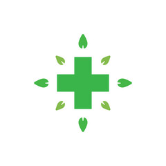 Medical Logo Vector Icon Template Illustration