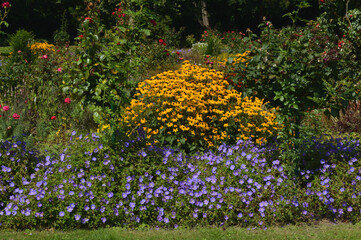 Sommer im Wesfalenpark in Dortmund, Deutschland