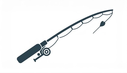 Custom fishing rods designed for enthusiasts featuring a simple and modern firefly logo displayed prominently