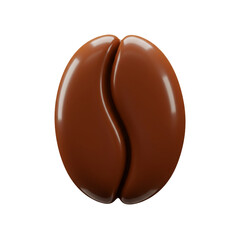 coffee beans isolated on white