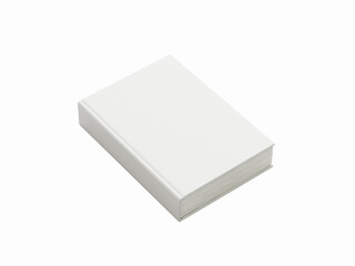 Realistic Hardcover Transparent Book Mockup