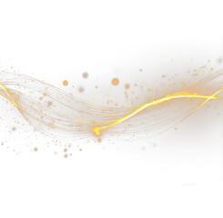 Digital golden gradient techno pattern