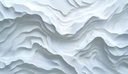 Obraz premium White background with topographic lines, simple and minimalist style, vector illustration, white color scheme, high resolution,