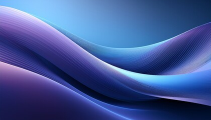 abstract digital background with smooth flowing curves in deep blue and soft violet gradients modern minimal design ideal for tech branding ui wallpapers and presentations