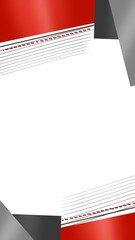 Abstract geometric background in red black color, abstract background for banner, poster, flyer, landing page