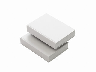 Realistic Hardcover Transparent Book Mockup